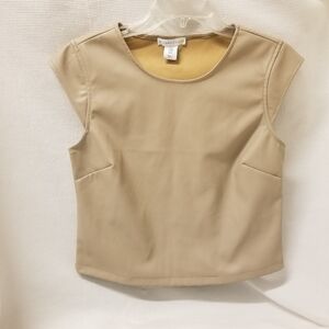 Sincerely Jules Faux Leather Top